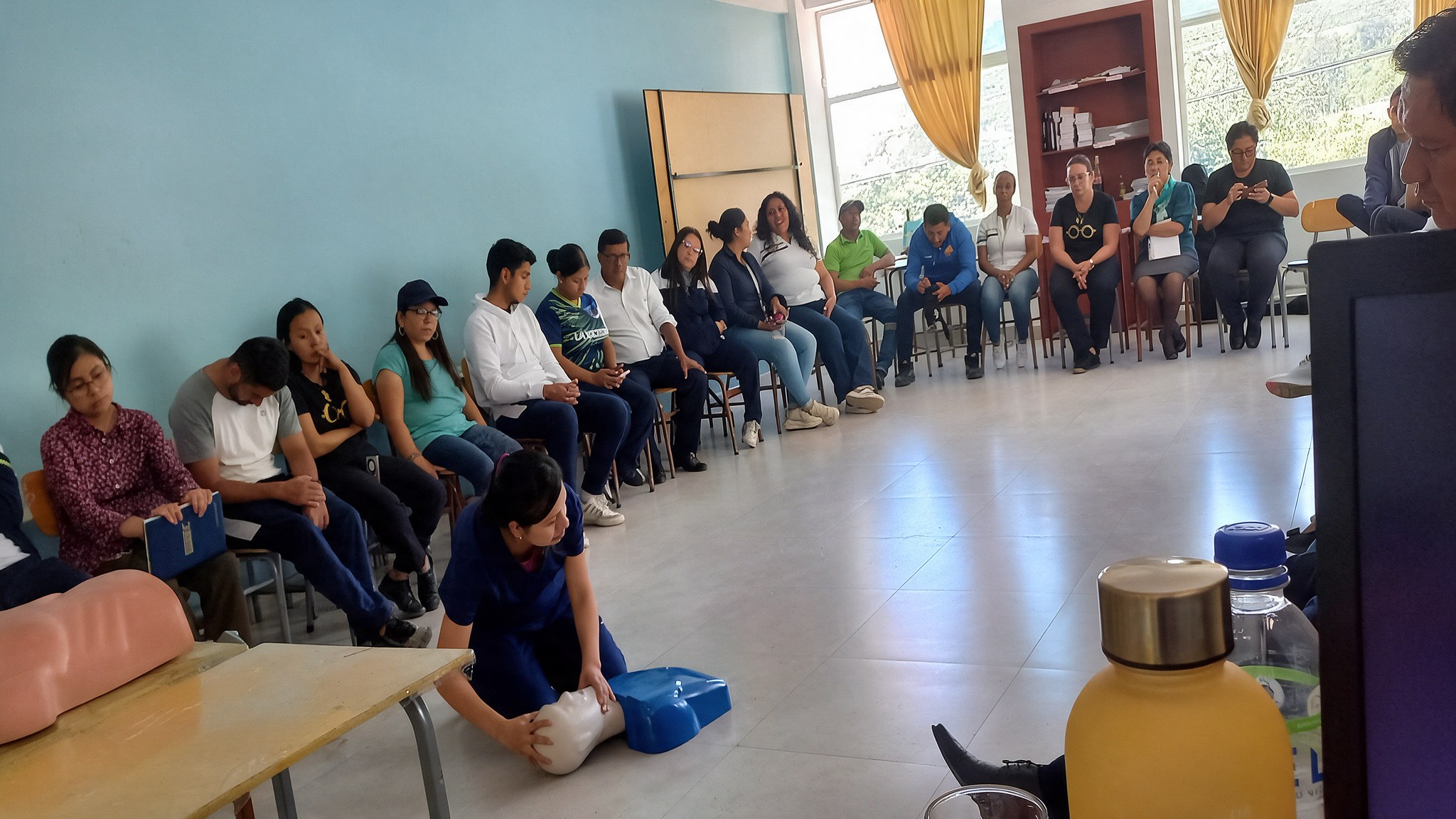 Capacitación de primeros auxilios de Grupo Prevent